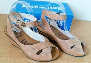beige wedge shoes uk