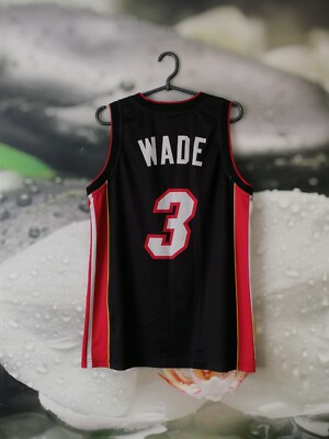 Miami Heat basketball NBA shirt jersey Champion #3 WADE size M | eBay