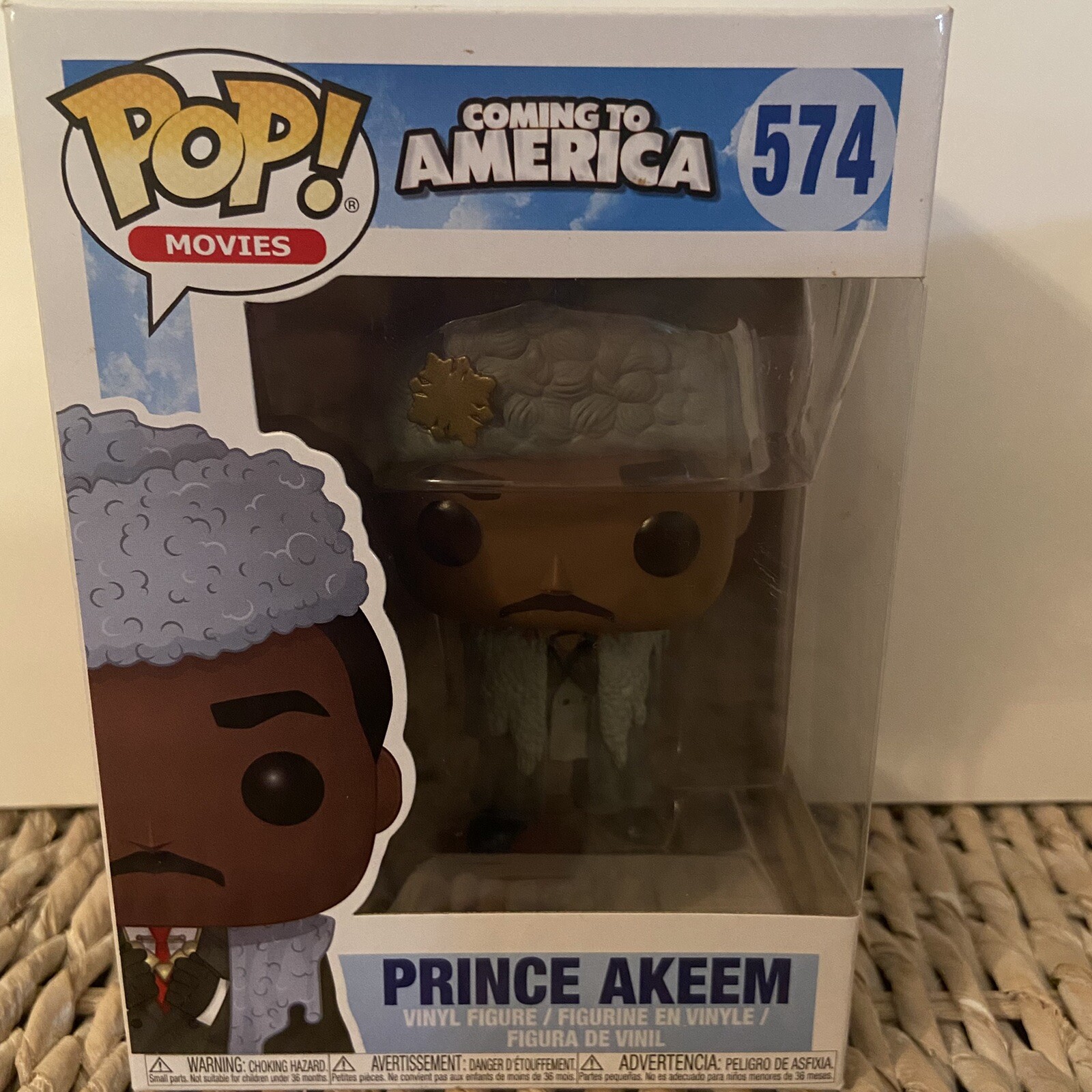 NIB Funko Pop! Coming to America Prince Akeem #574 NEW