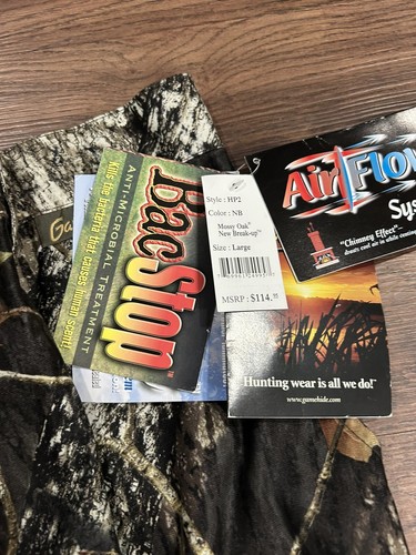 Gamehide Realtree Journey Pants HP2 Hush Hide Men’s LARGE Mossy Oak New Break Up - Picture 2 of 5