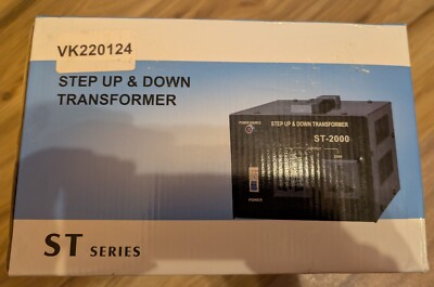 ST Series Step UP Down Transformer Converter Type ST 3000VA  NEW in original box