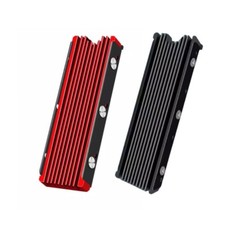 NVMe M.2 2280 Solid Disk Heatsink Featuring Double Sided Aluminum Cooling Pad