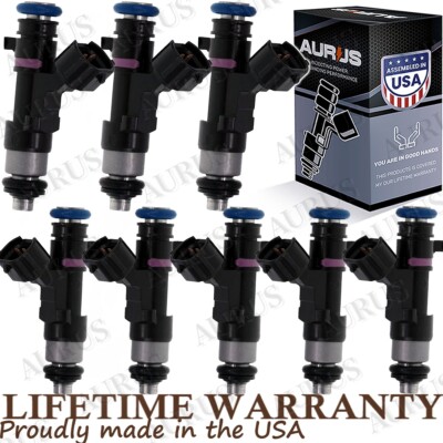 OEM AURUS NEW 8 Fuel Injectors for 04-17Infiniti Nissan Armada Titan NV3500 2500