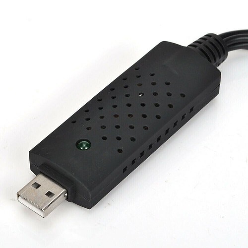 USB 2.0 Video Audio Capture Card Adapter TV Video VHS to PC DVD VCR Converter - Picture 2 of 6