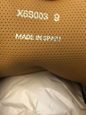 Armani Collezioni Espadrilla Mens Leather High Top Brown 10 