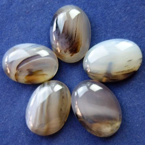 18x25mm Oval cabochon CAB Flatback Semi-Precious Gemstone Save - Image 3 of 4