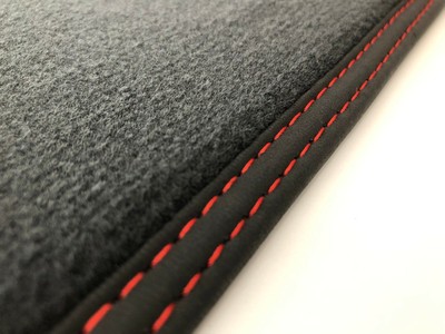 Fumatten fr Mercedes CLK 208 Velours schwarz oder anthrazit ...