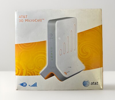 AT&T 3G MicroCell DPH151-AT Wireless Cell Phone Signal Booster Amplifier. CIB