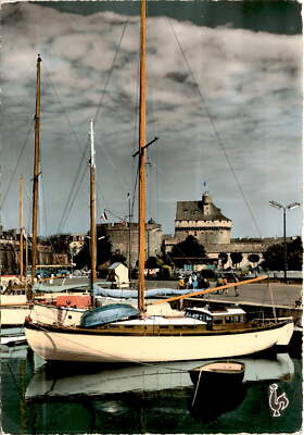 St. Michel, night school, Marine Marchand, Saint-Malo, 1965, funeral Postcard