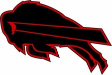 Buffalo Bills Lunar Inspired Mini Football Helmet Decals