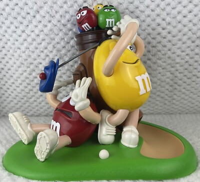 M&M's Golf Mulligan Ville Sports Candy Dispenser Chocolate M&M's Sand Trap