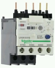 Schneider Electric LR2K0312 Thermal Overload Relay 3.7 5.5 A 3 Pole TeSys 023056