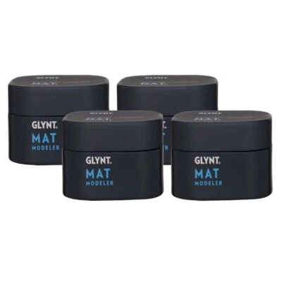 Glynt Mat Modeler 4 x 75 ml festes Volumenwachs mittlerer halt Set