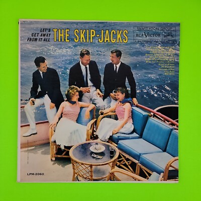 The Skip-Jacks Let's Get Away From It All 1959 MONO LPM-2060 EX