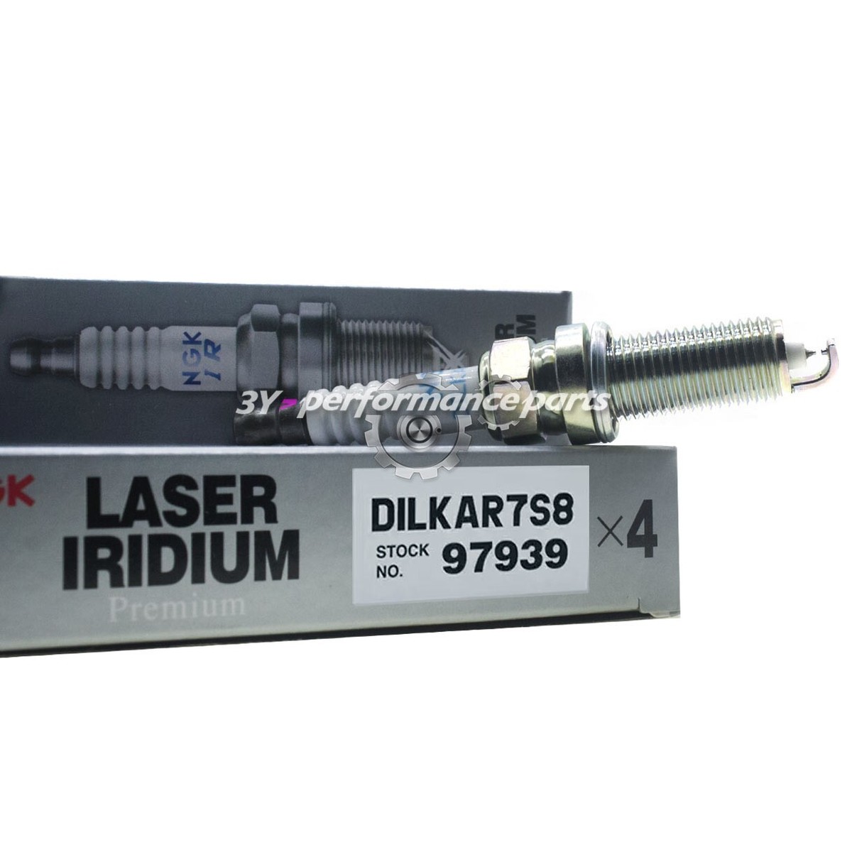 1PC (97939) DILKAR7S8 Laser Iridium NGK Spark Plug Fits 19-23