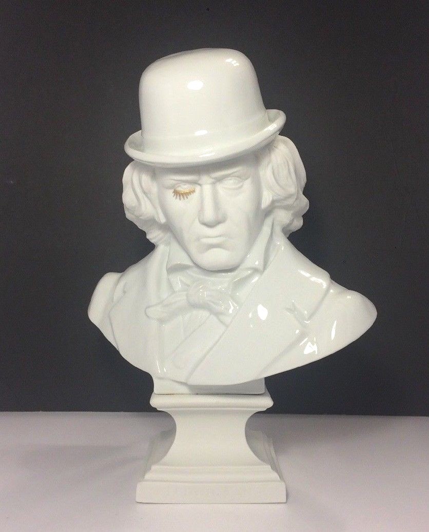 Frank Kozik A Clockwork Orange Ludwig Van K.Olin Tribu Porcelain Bust LE 15 12"