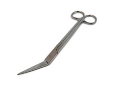 Kelly Angular 6-1/4" Orthodontic Scissors Fine Point One Serrated Blade