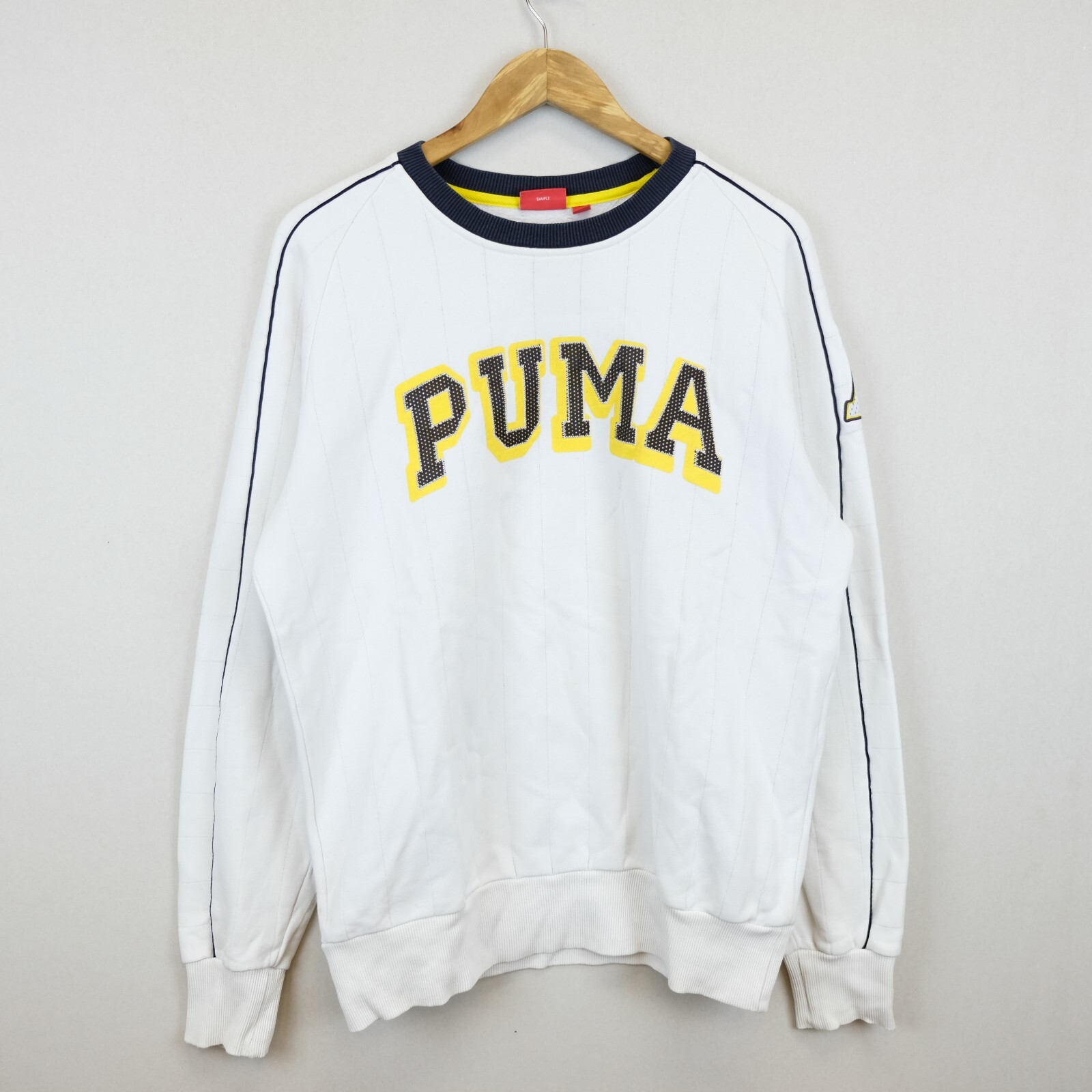 Puma Men's M Logo Hoodie Long Sleeve Cotton Casual Comfortable