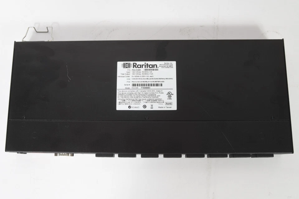 Raritan PX2-2145R Power Control Unit PDU 8-Outlet 12A for Server Rack - Image 2 of 4