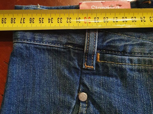 Levis Strauss "Two Horse Brand" Vintage New With Tag Size W29 L34 Rare To Find - Foto 10 di 10