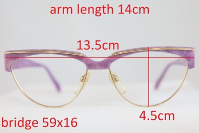 GREAT VINTAGE SILHOUETTE 6097 NEW EYEGLASSES MADE IN AUSTRIA  display picture 2