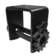 1 Pack Weld On Winch Flatbed Truck Trailer Winch for 2"- 4" Winch Strap 160 mm