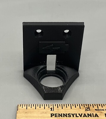 Wall Mountable magnetic charger holder for Olight flashlights, PUCK NOT INCLUDED
