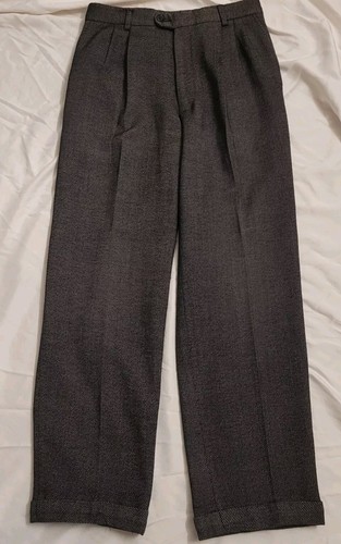 VTG Lanificio Cerruti 1881 Mens Double Breasted Wool Suit 2 Pc 42, 28x29 - Picture 12 of 17