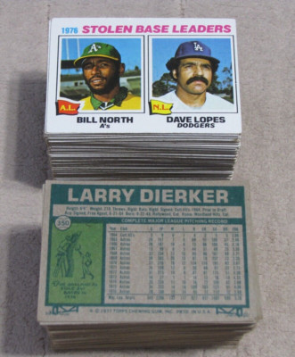 1977 Topps Baseball (Cards 1-350)  (Pick Choose Complete)