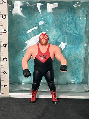 WWF Bend-Ems VADER ベイダー フィギュア　WWE WWF Van Vader Figure Bend Ems Wrestling 1997 Just Toys Titan