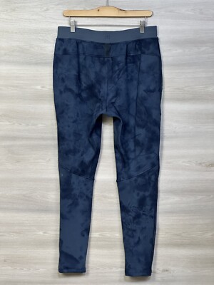 I**Ｎ Lululemon Textured Tech Pant Size L Diamond Dye Iron Blue True