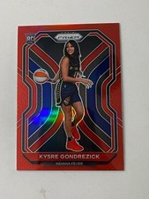 2021 Panini Prizm WNBA Red Prizm /299 Kysre Gondrezick #92 Rookie RC IND Fever