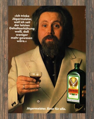 Jägermeister #1710 - Reklame Werbeanzeige Original-Werbung 1979