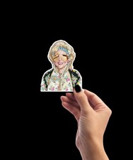 Golden Girls Sticker of Rose, Betty White, Vinyl Waterproof Decal