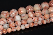 Natural Red Web Jasper Beads Grade A Round Gemstone Loose Beads 4/6/8/10/12MM