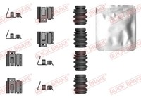 Quick Brake 109-0119 ZubehöRkit, Scheibenbremsbelag FüR Jaguar, Tesla