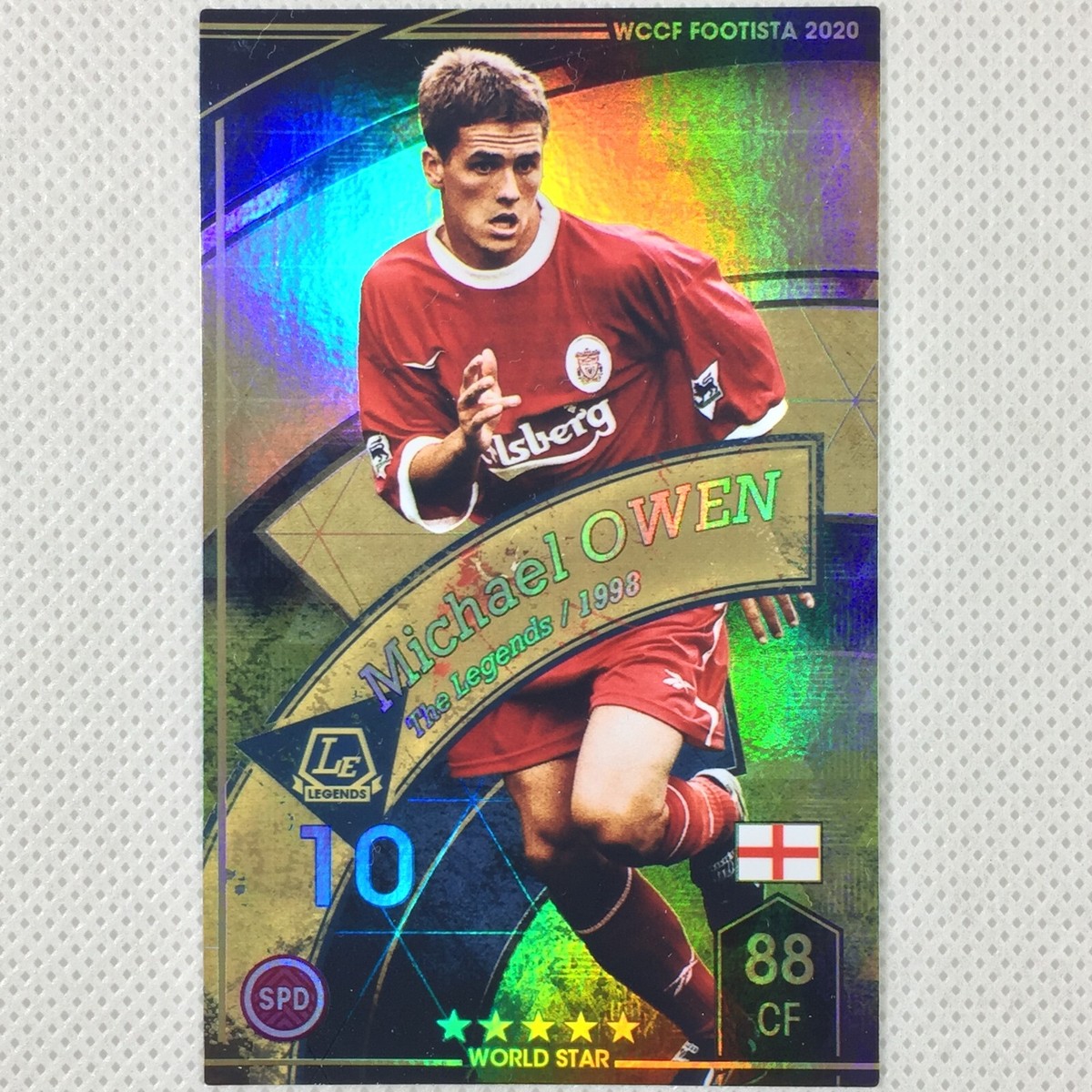 Panini WCCF FOOTISTA 2020 Michael Owen Liverpool F20-1 LE England 