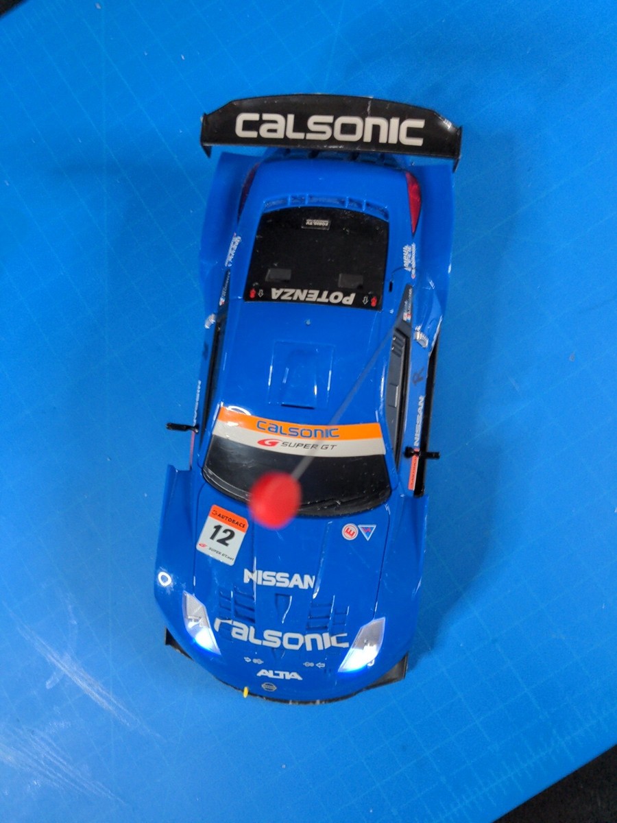 Nissan Super GT Calsonic Blue MJX R/C Technic Works With No Remote