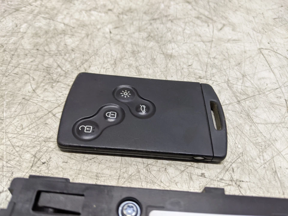 RENAULT MEGANE DYNAMIQUE DCI MK3 2008-2010 IGNITION KEY & READER 285909828R — 第 4/4 张图片