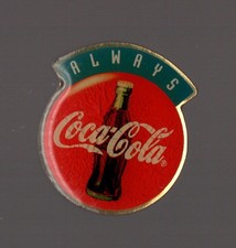 Pin's always coca cola