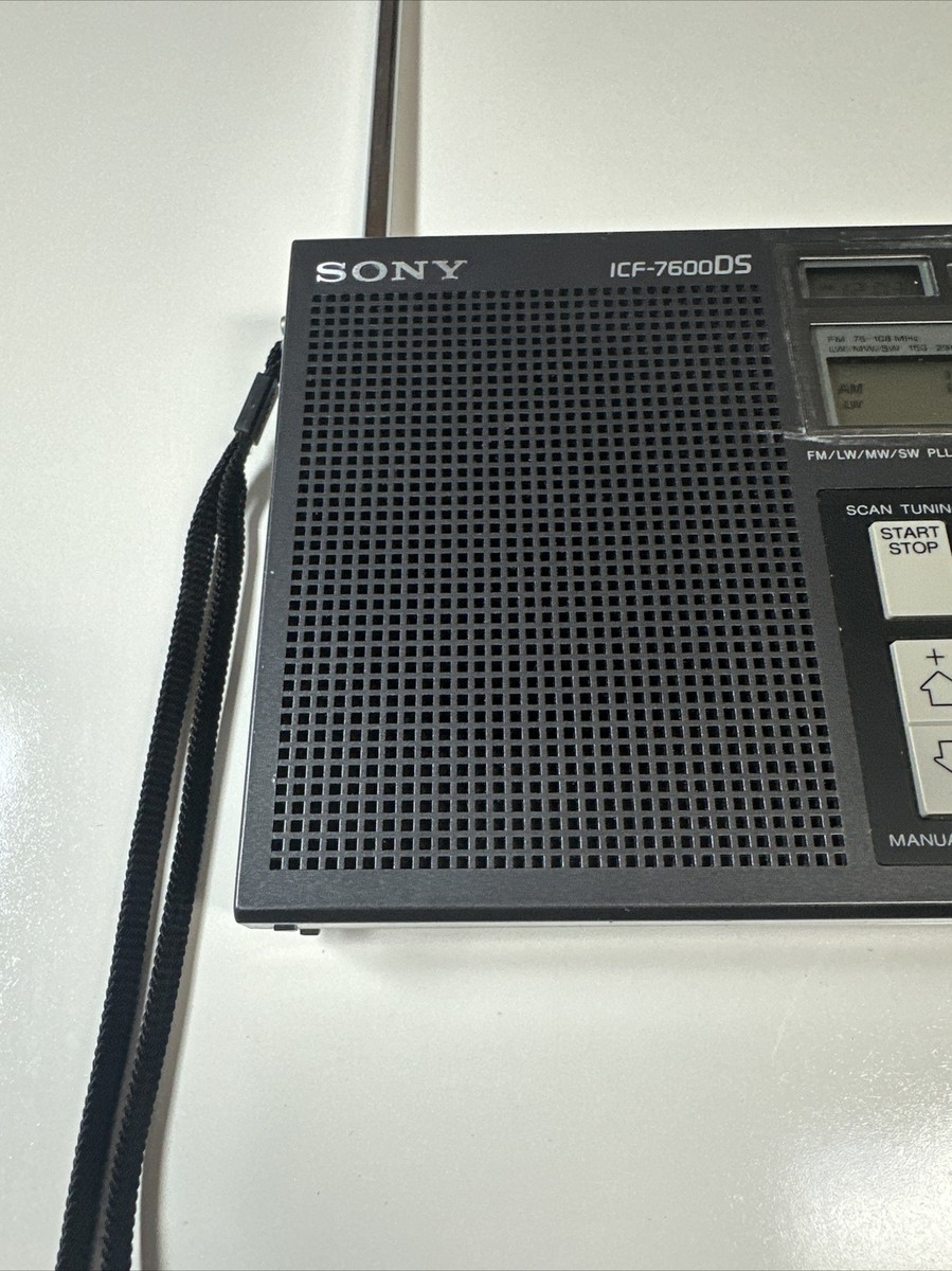 SONY ICF-7600DS FM / LW / MW / SW PLL Synthesized Receiver Short