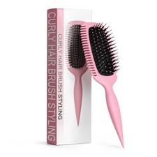 Curl Defining Hair Brush for Effortlessly Detangling Shaping and Styling Curl...
