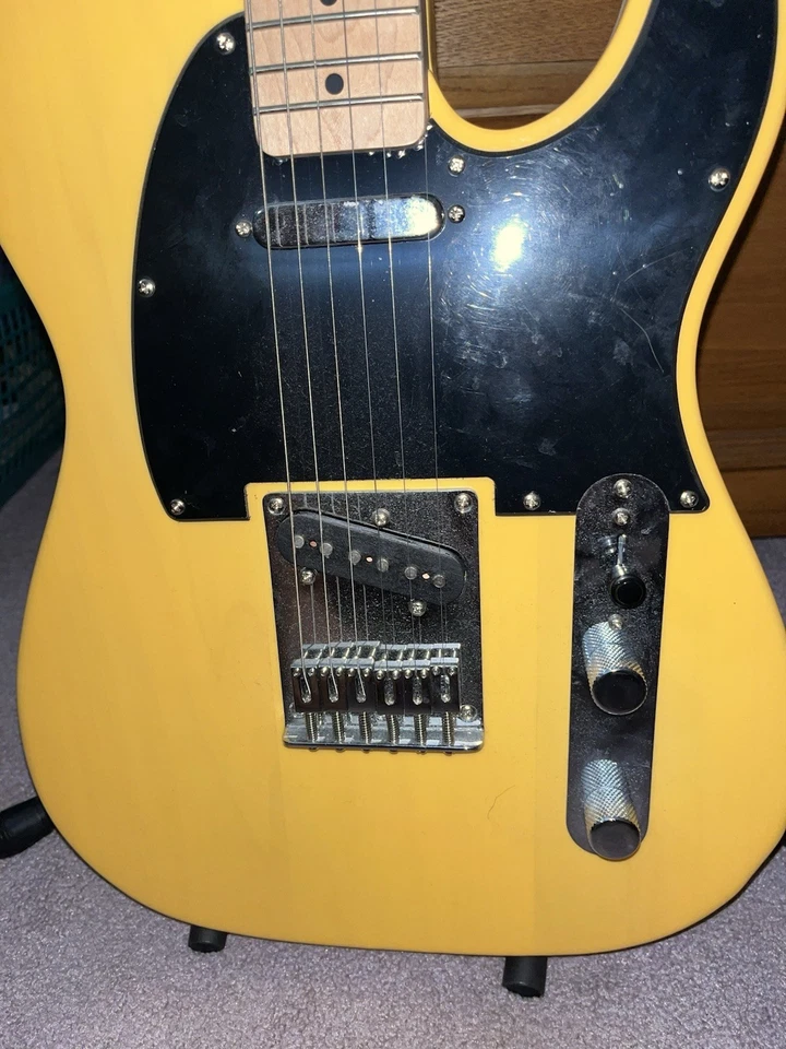 Guitarra Eléctrica Squier Sonic Telecaster - Rubia Caramelo (0373453550) Foto 3 de 4