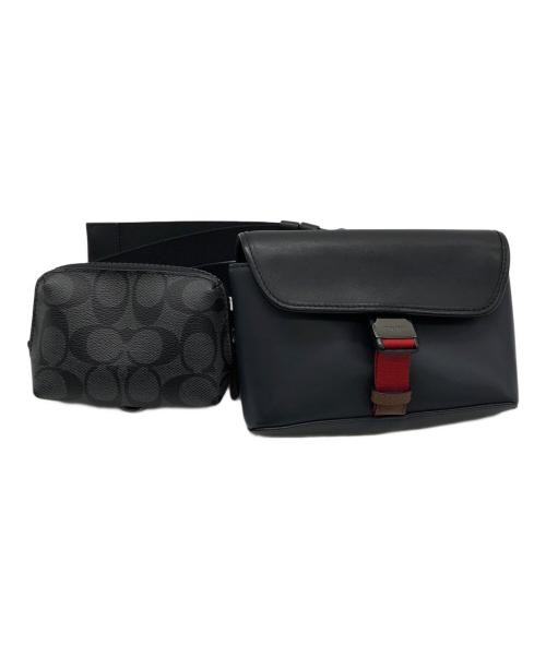 Double Strap Crossbody Belt Bag for Hands-Free Convenience