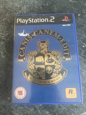 Canis Canem Edit (Sony PlayStation 2, 2006) PS2 AKA - Bully Rockstar Games