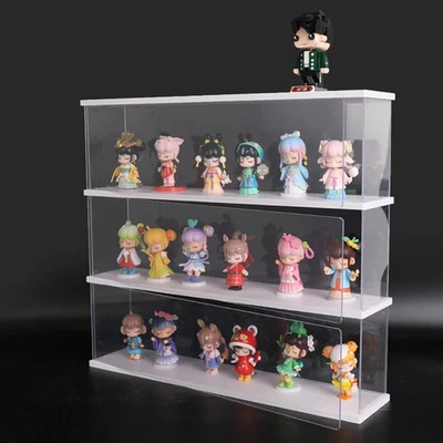 Vitrine acrylique anti-poussière niveaux modulables Funko Pop cube exposition - Photo 1/4