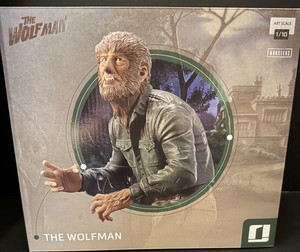 IRON STUDIOS UNIVERSAL MONSTERS THE WOLFMAN ART SCALE 1/10 RESIN