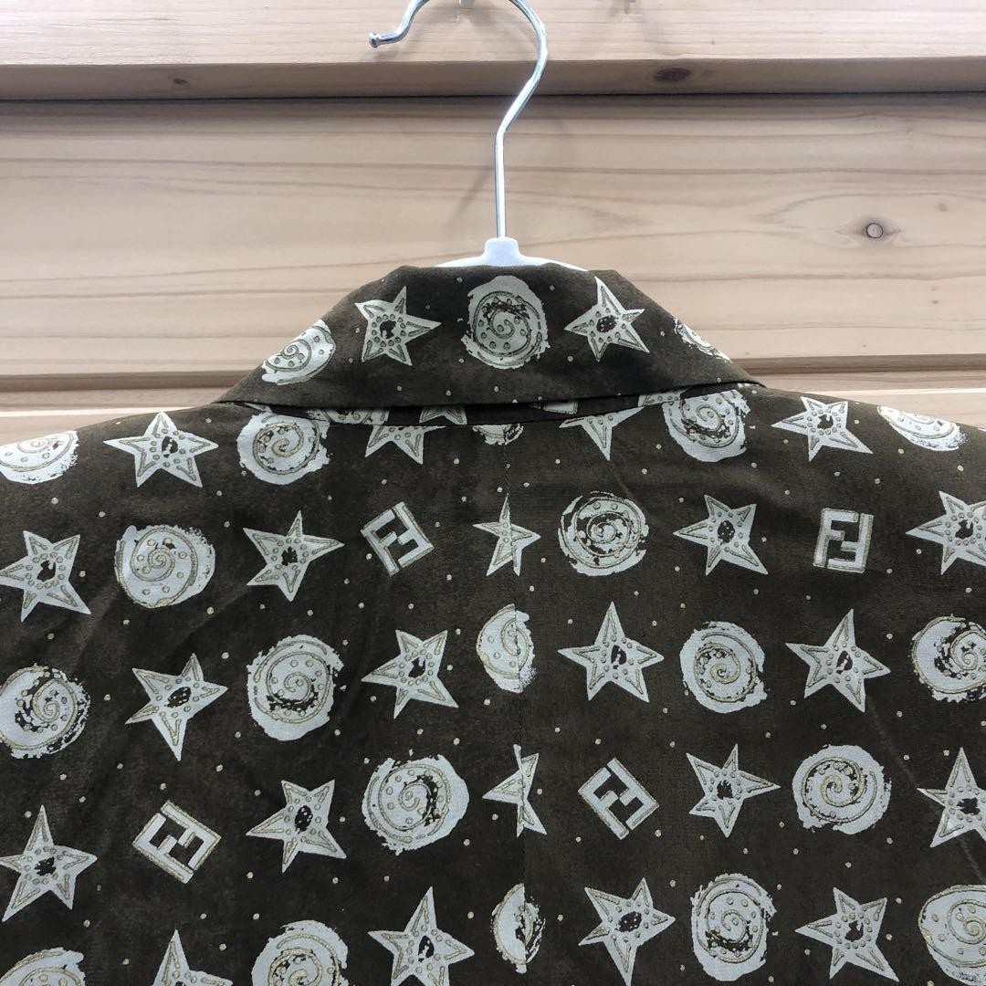 FENDI フェンディ 365 シルク ワンピース　J40 ブラウン USED FENDI 365 SILK DRESS J40 BROWN ACCEPTABLE M-629D | eBay