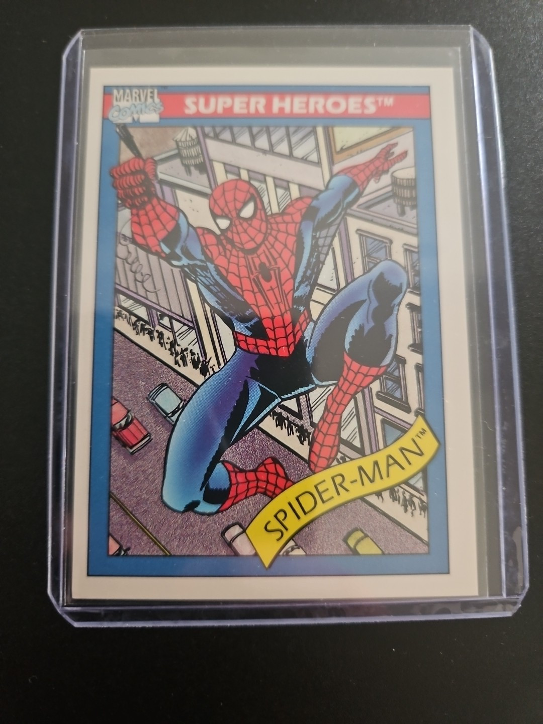 1990 Impel Marvel Universe Series 1 Spider Man #29 Pack Fresh