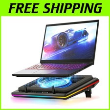 V12 RGB Laptop Cooling Pad, Gaming Cooler 5.5" Turbofan